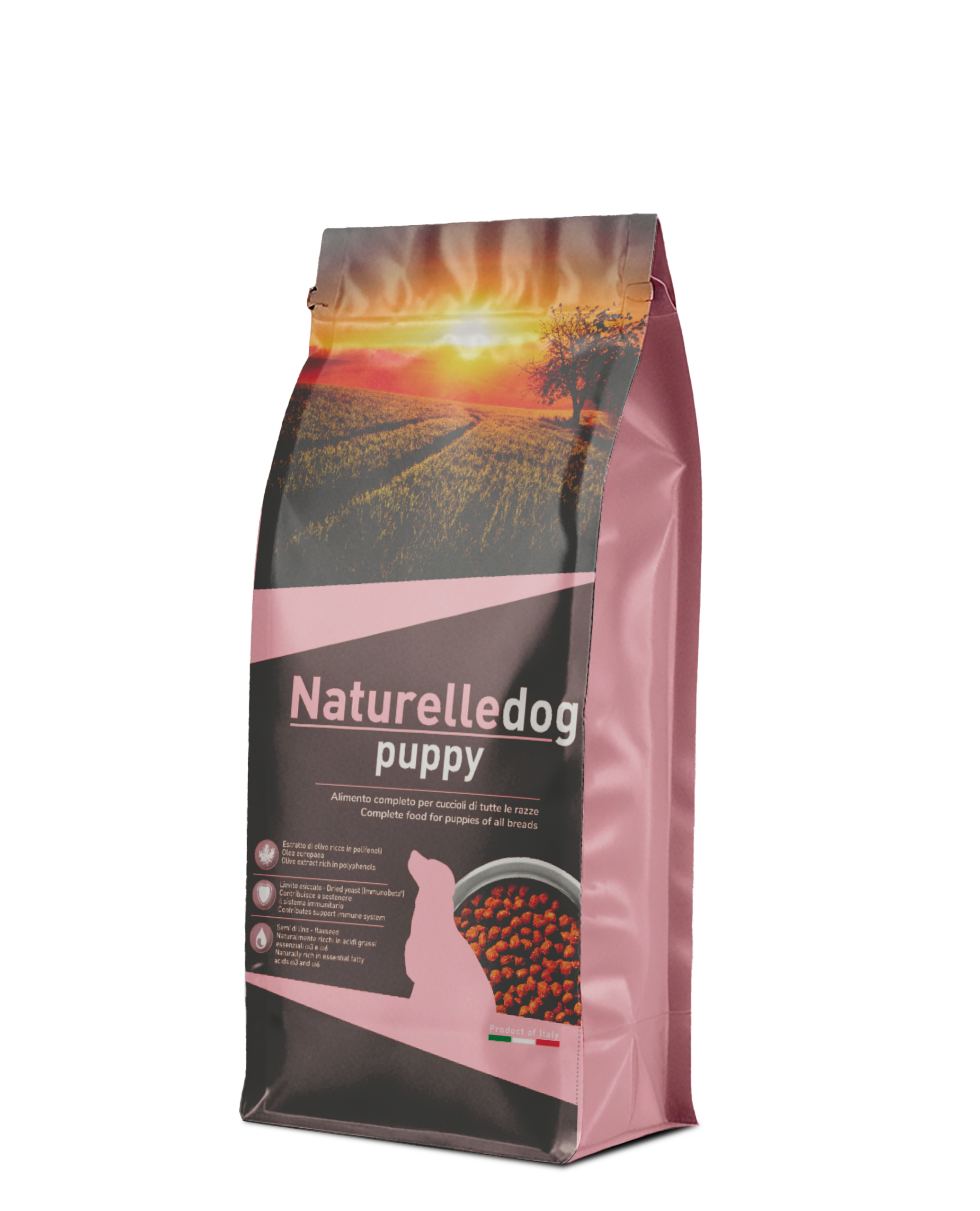 Confezione di Naturelle Dog Puppy, crocchette per cuccioli di tutte le razze